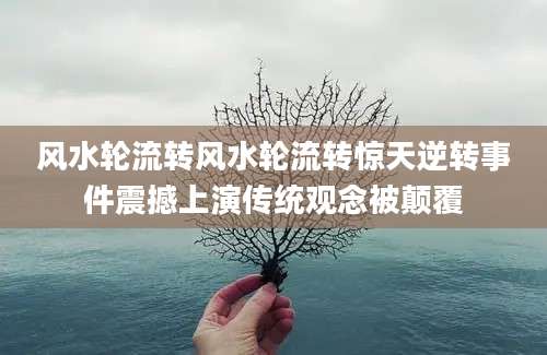 风水轮流转风水轮流转惊天逆转事件震撼上演传统观念被颠覆