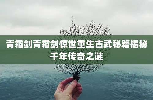 青霜剑青霜剑惊世重生古武秘籍揭秘千年传奇之谜