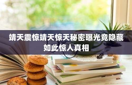 靖天震惊靖天惊天秘密曝光竟隐藏如此惊人真相