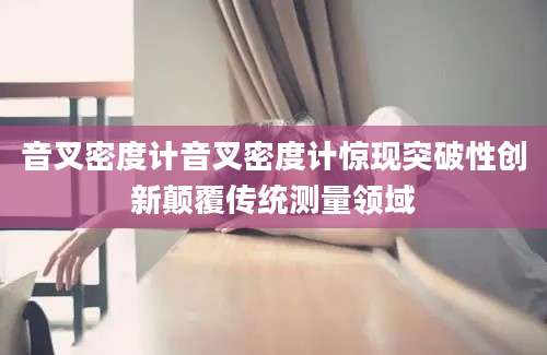 音叉密度计音叉密度计惊现突破性创新颠覆传统测量领域