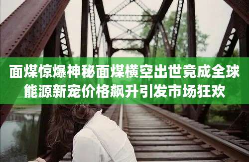 面煤惊爆神秘面煤横空出世竟成全球能源新宠价格飙升引发市场狂欢