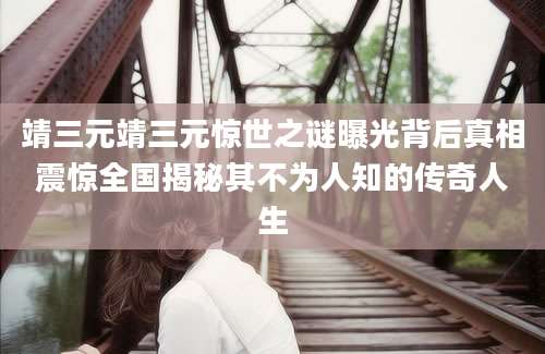 靖三元靖三元惊世之谜曝光背后真相震惊全国揭秘其不为人知的传奇人生