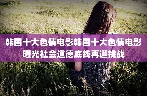 韩国十大色情电影韩国十大色情电影曝光社会道德底线再遭挑战