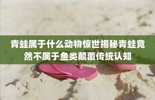 青蛙属于什么动物惊世揭秘青蛙竟然不属于鱼类颠覆传统认知